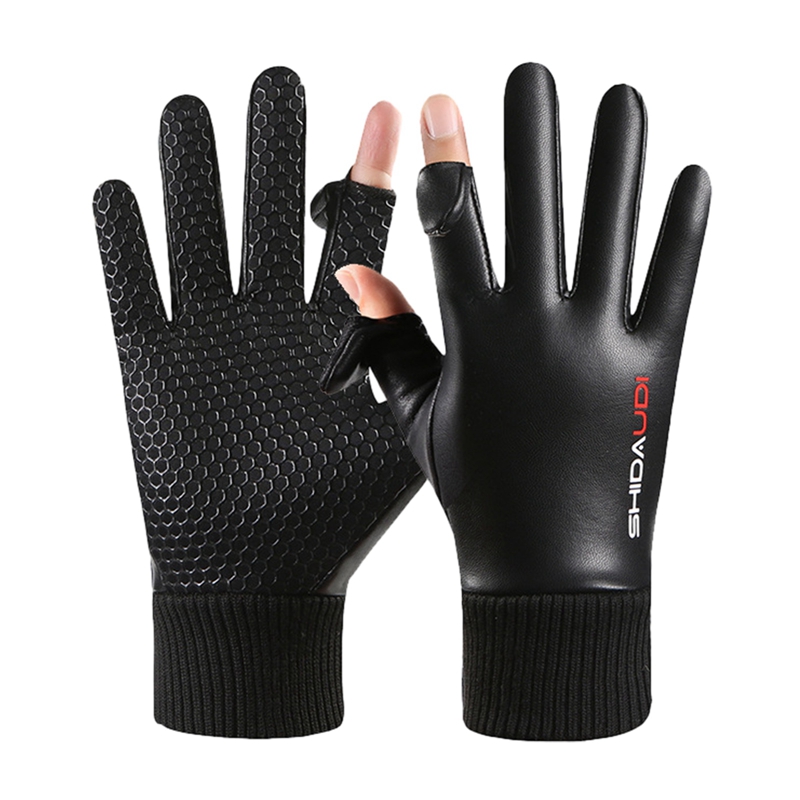Heat Resistant Glove - Motorcycle Fleece Lining Thermal Gloves Touch