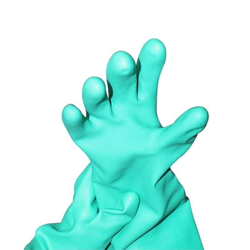 8Pieces/4 Pairs Oil-proof Long - Nitrile Mechanic Glove ulasan dan harga