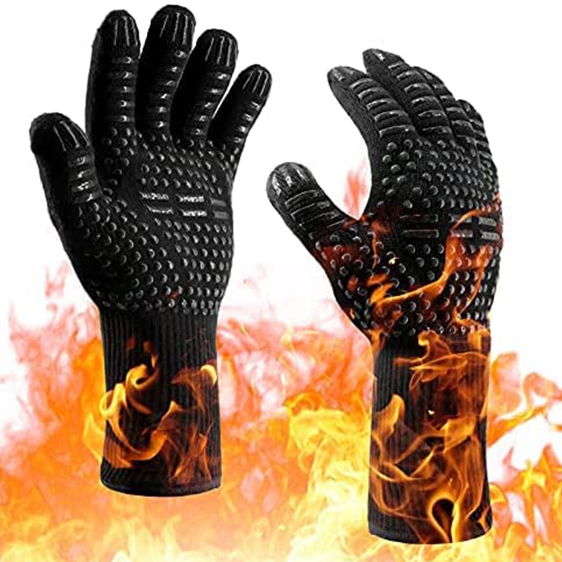 1 Pair Oven Gloves, Oven Mitts - Heat Resistant Glove ulasan dan harga