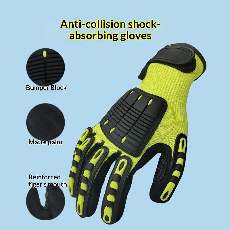1 Pair Cut & Impact Resistant  - Nitrile Mechanic Glove ulasan dan harga