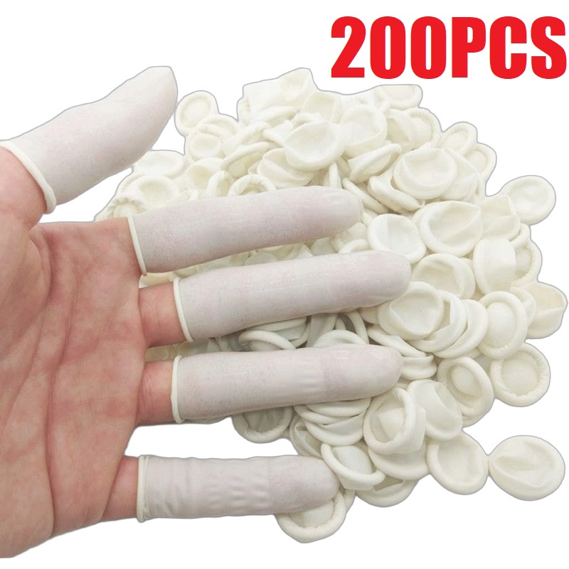 100/200PCS Powder Free Anti-Sl - Latex Disposable Glove ulasan dan harga