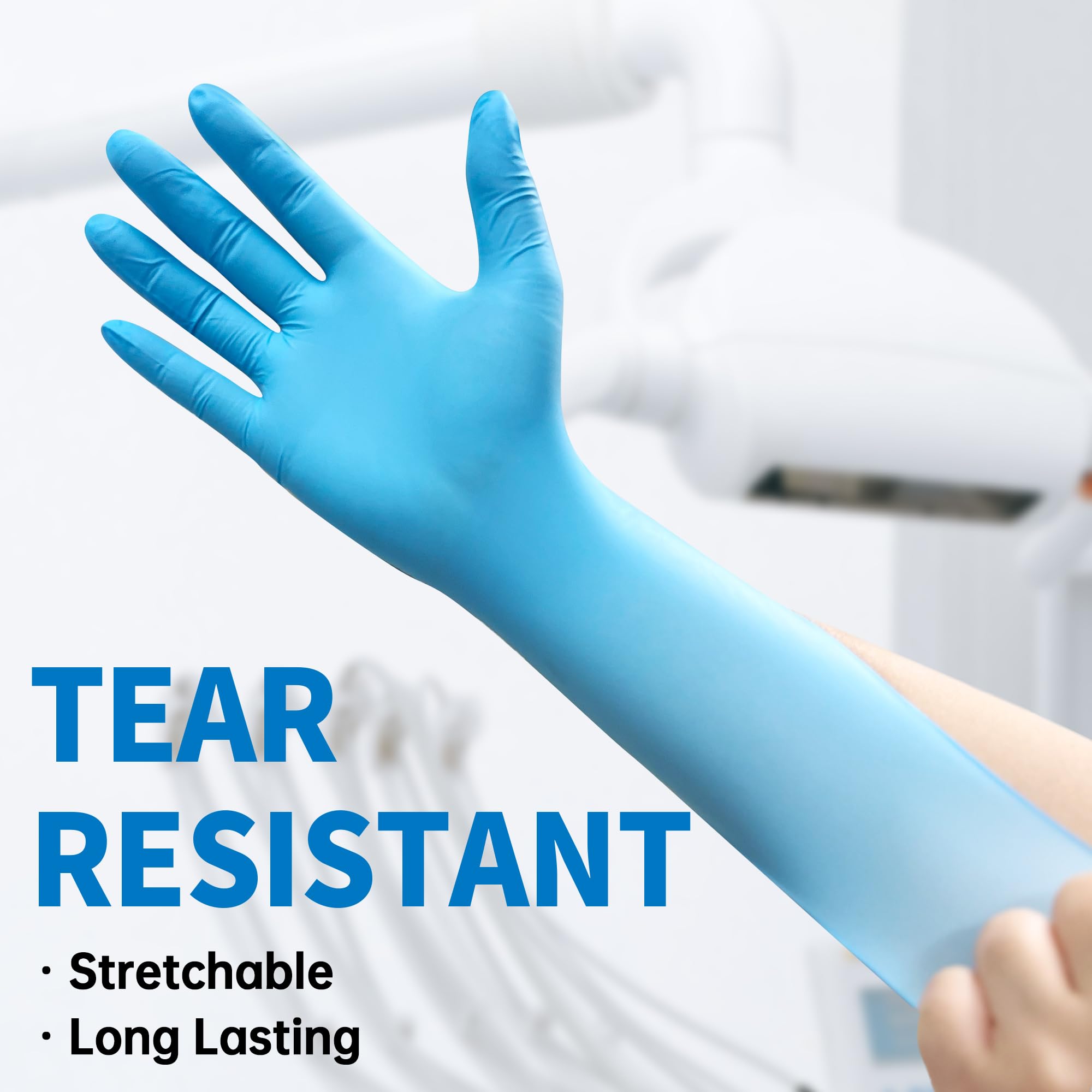 Blue Nitrile Disposable Exam G - Exam Glove Nitrile ulasan dan harga