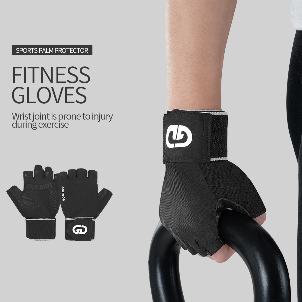 2PC GOUNOD Outdoor Sports Glov - Workout Glove Gym ulasan dan harga