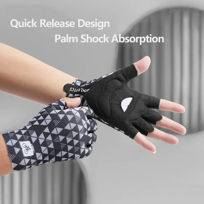 Men's Breathable Anti-slip Cyc - Workout Glove Gym ulasan dan harga