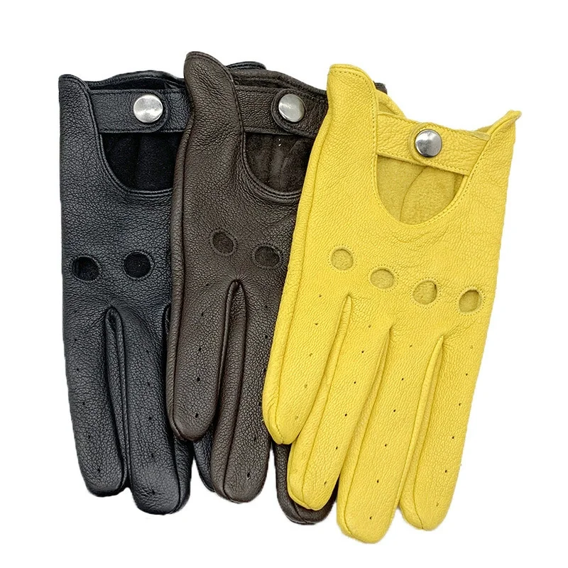 Comfortable Wearing Genuine Le - Leather Driving Glove ulasan dan harga