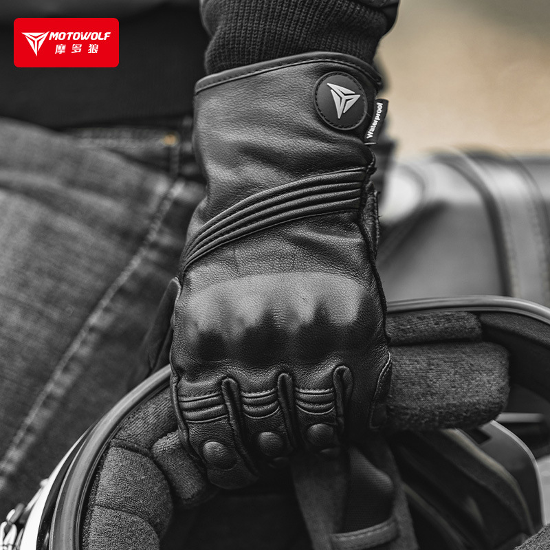 Winter Motorcycle Gloves for M - Motorcycle Glove Knuckle ulasan dan harga
