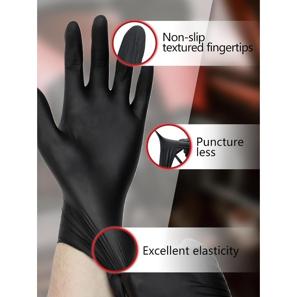 Nitrile Disposable Gloves 4 Mi - Exam Glove Nitrile ulasan dan harga