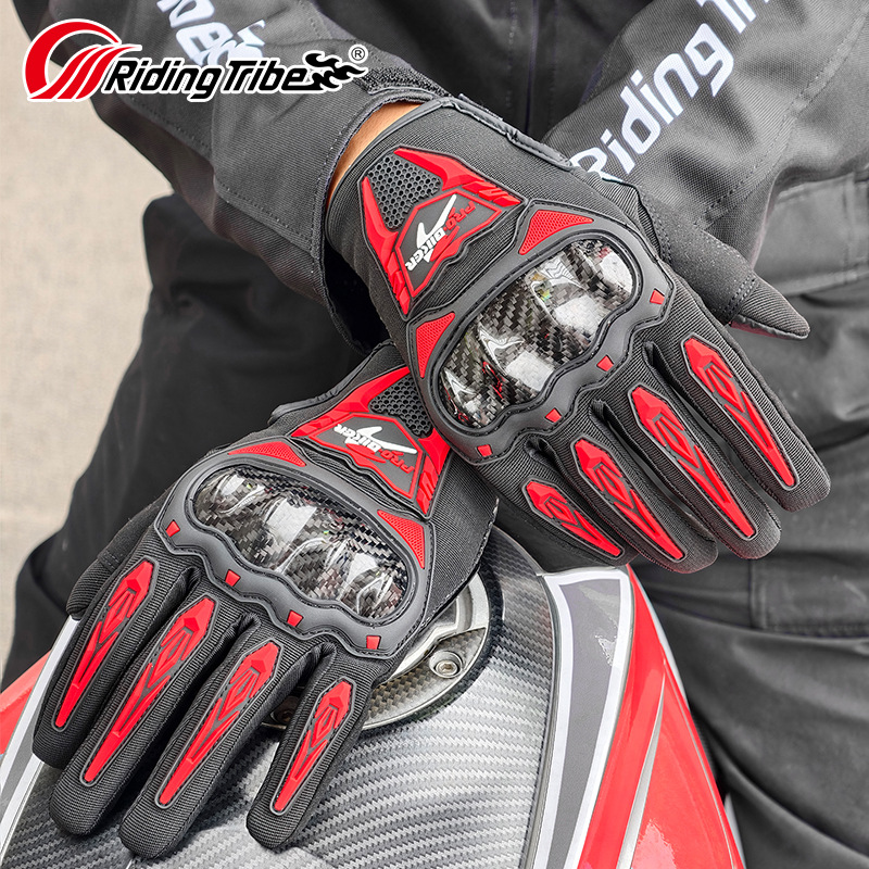 RidingTribe Motorcycle Gloves  - Motorcycle Glove Knuckle ulasan dan harga