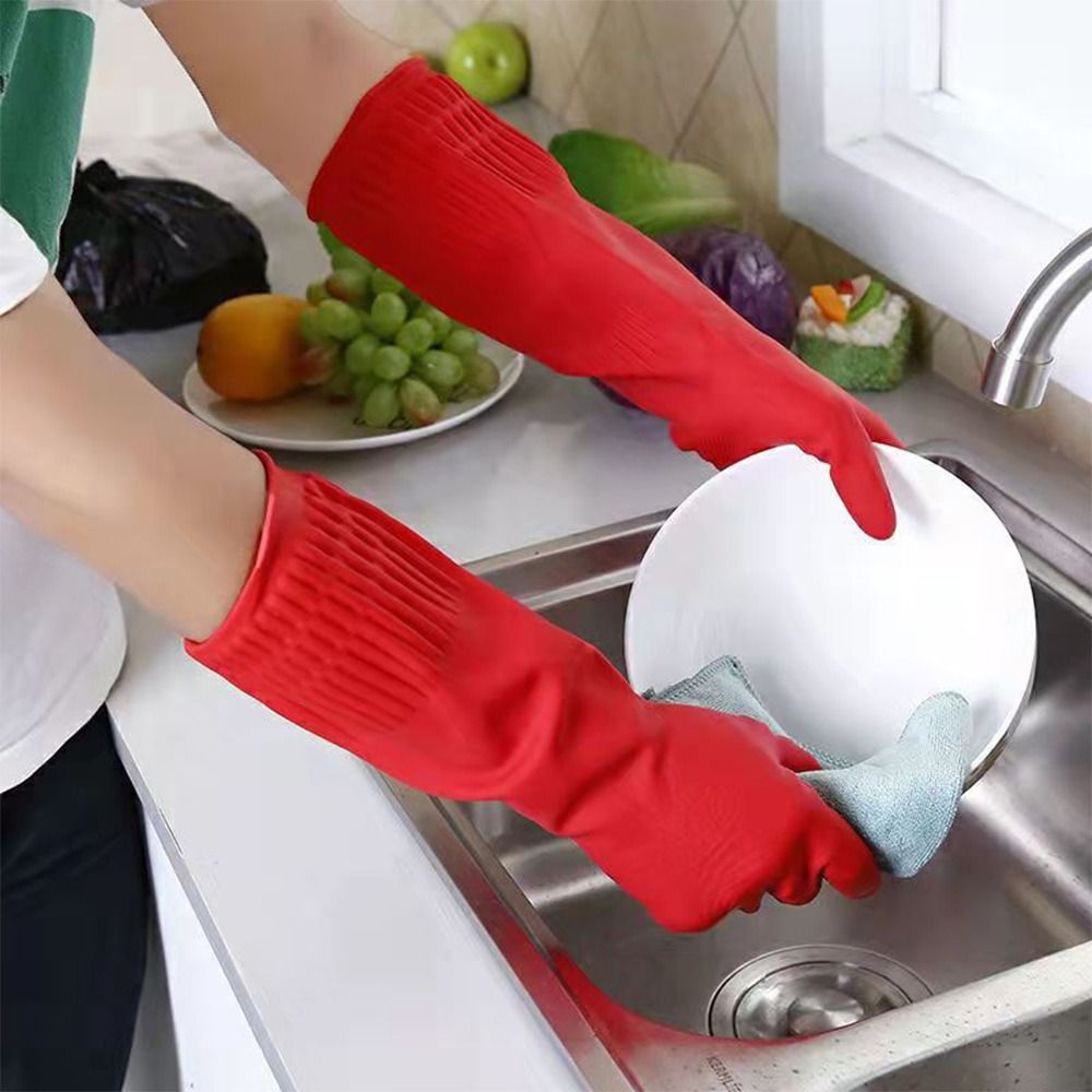 1 Pair Heavy Duty Rubber Glove - Dish Glove Rubber ulasan dan harga