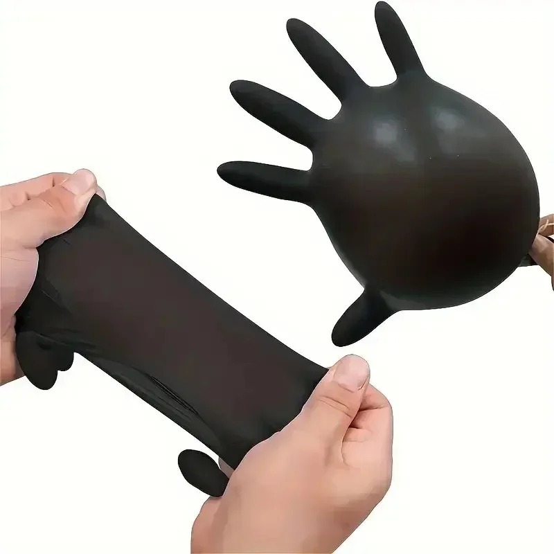 Disposable Black Gloves Unisex - Latex Disposable Glove ulasan dan harga