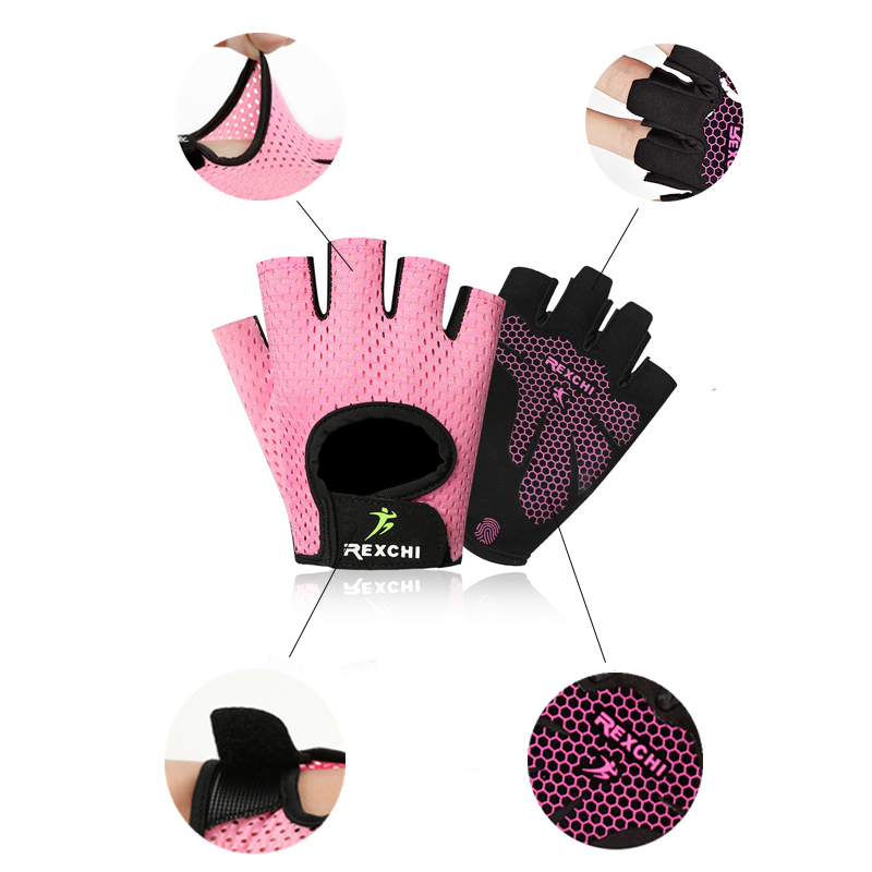 Summer Women Men Silicone Non- - Workout Glove Gym ulasan dan harga