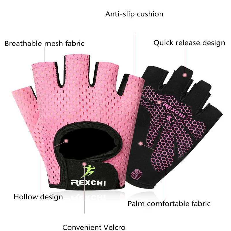 Summer Women Men Silicone Non- - Workout Glove Gym ulasan dan harga