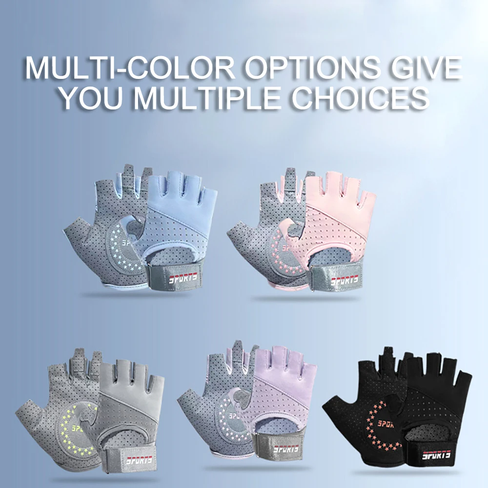 1Pair Breathable Workout Glove - Workout Glove Gym ulasan dan harga