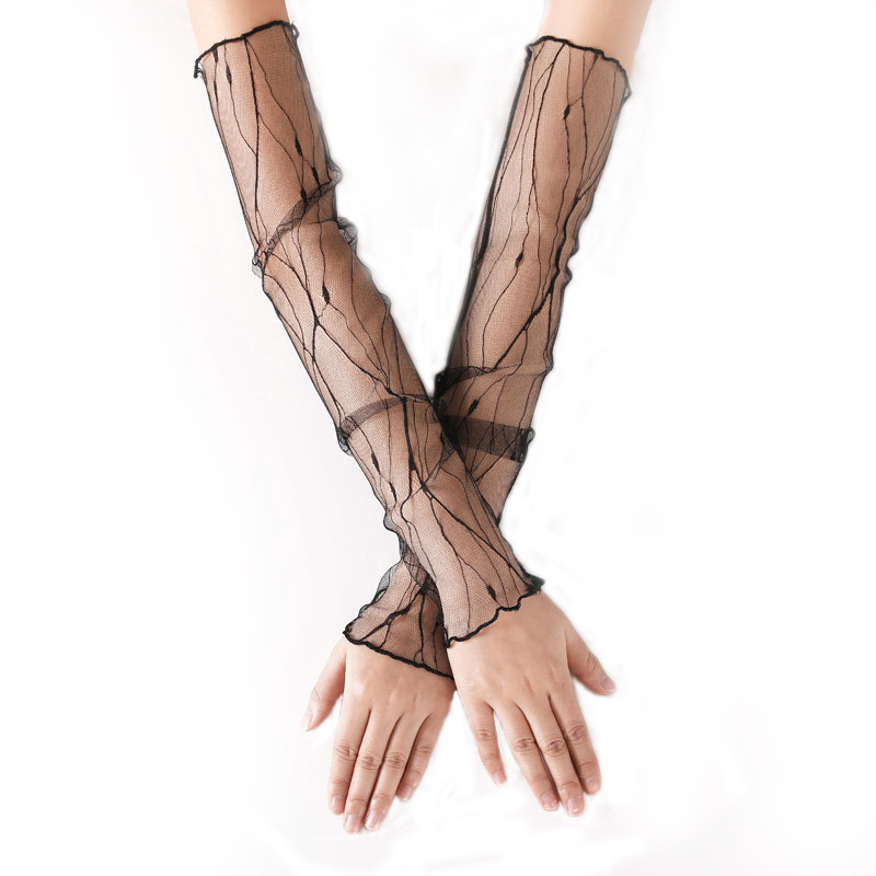 Mesh ice sleeve women summer l - Cycling Glove Padded ulasan dan harga