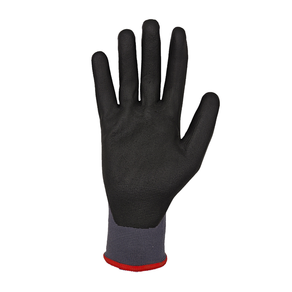 SAFETREE 10Pairs CE  Nylon Saf - Nitrile Mechanic Glove ulasan dan harga