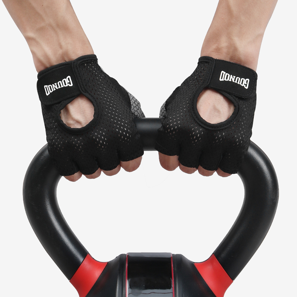 1Pair Anti-Slip Weight Lifting - Workout Glove Gym ulasan dan harga