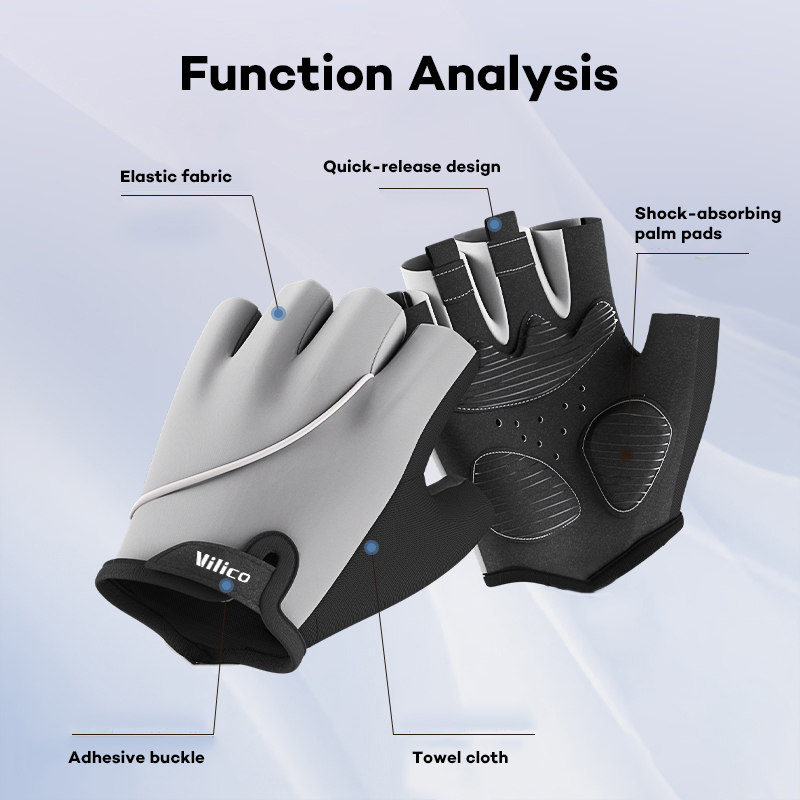 Summer Breathable Cycling Glov - Workout Glove Gym ulasan dan harga