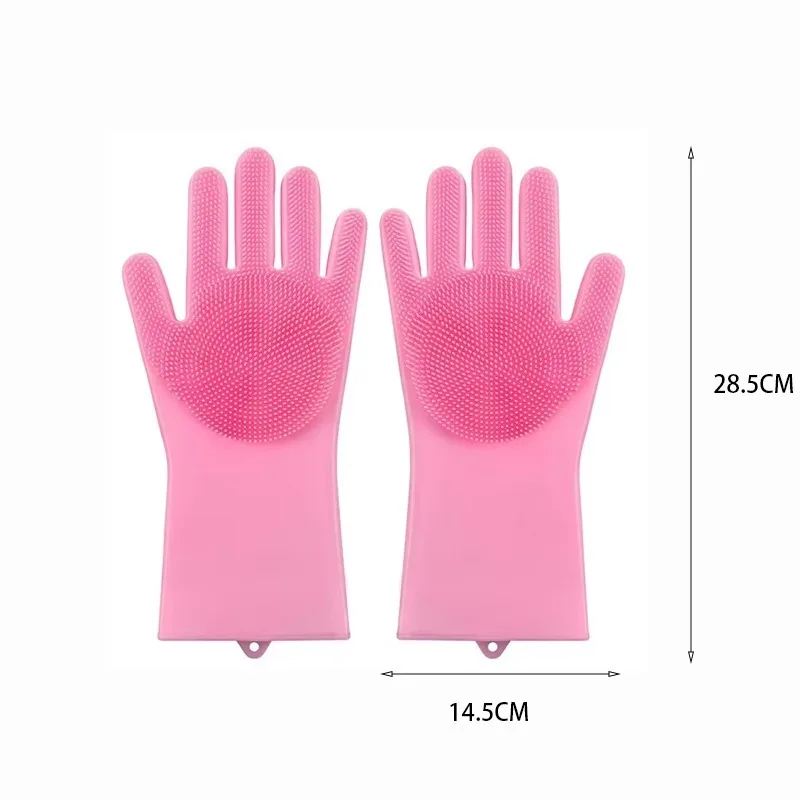 1pc Silicone Dishwashing Glove - Dish Glove Rubber ulasan dan harga