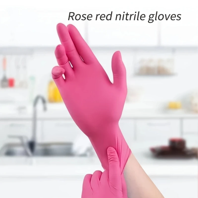 Fuchsia Nitrile Disposable Glo - Latex Disposable Glove ulasan dan harga