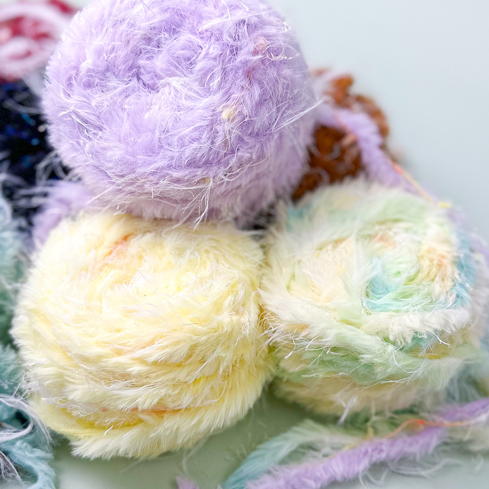 100g Hand Mixed Line Fur Line  - Wool Glove Lined ulasan dan harga
