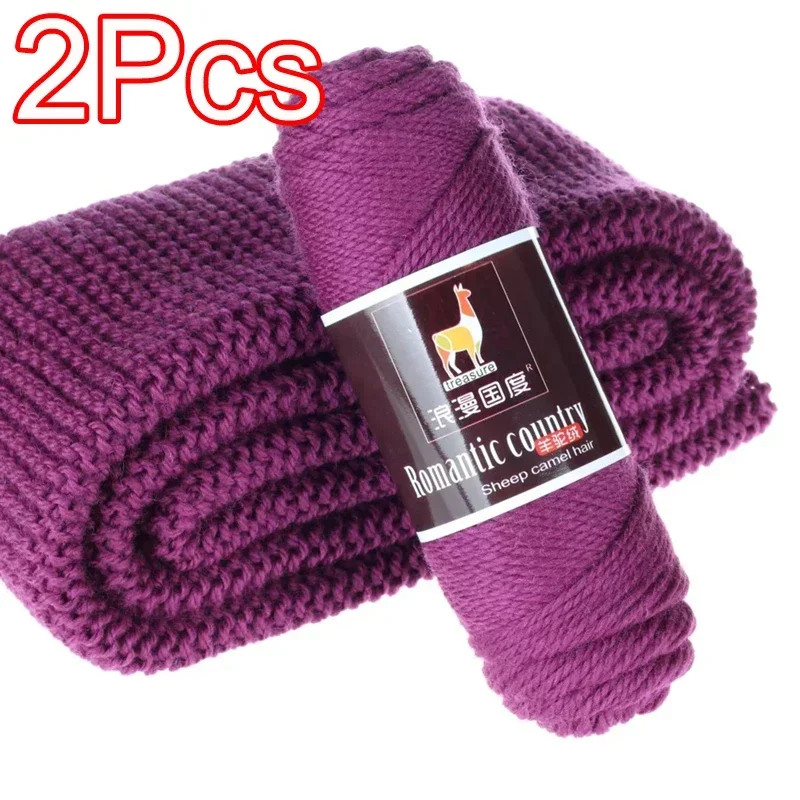 2Pcs total 200g Hand knitting  - Wool Glove Lined ulasan dan harga