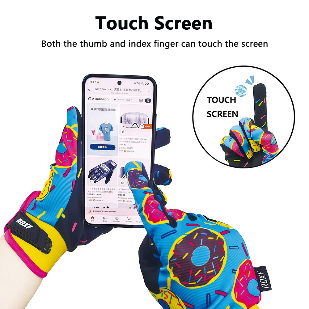 MuqiNush Fun Print Touchscreen - Workout Glove Gym ulasan dan harga
